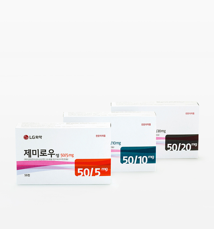 제미로우 정 Zemiro Tab. LG화학 생명과학 